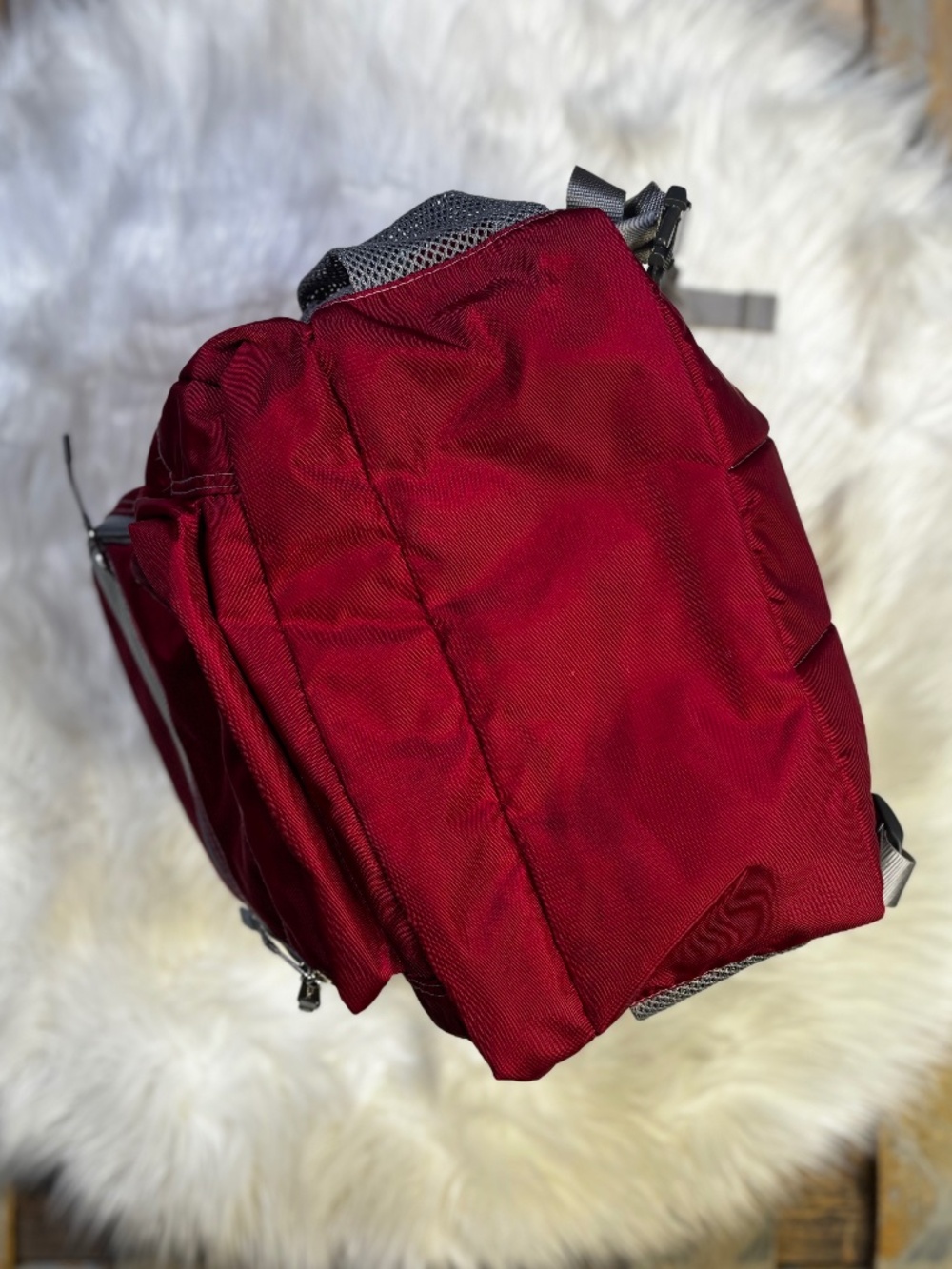 EUC [LL Bean] Red Backpack < All-Star Deluxe Book Pack > School Camp | 10+ - Picture 8 of 16